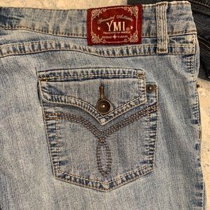 YMI Faded Blue Bootcut Jeans